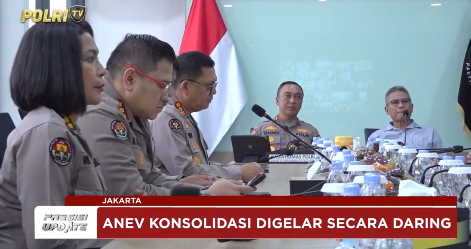 Kadiv Humas Polri Irjen Pol Sandi Nugroho Buka ANEV Konsolidasi Penguatan Komunikasi Publik Polri