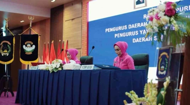 Rapat Paripurna, pengurus Daerah Bayangkari, Sumatra Selatan